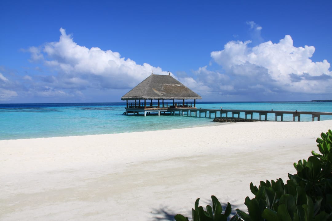 Ausblick von der Beach-Villa Constance Moofushi Maldives