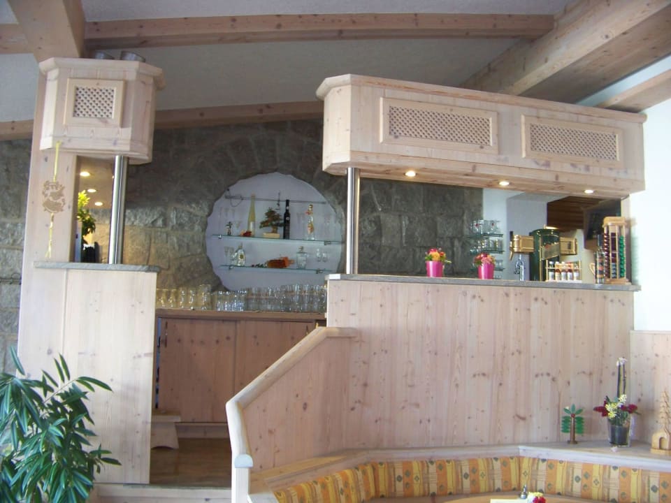 Tresen vom Restaurant aus Ferienhotel Mühlleithen