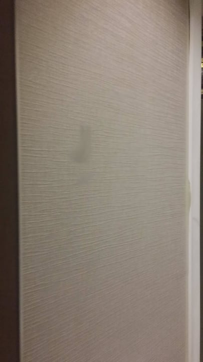 Flecken an Wänden  Royal Taj Mahal Hotel