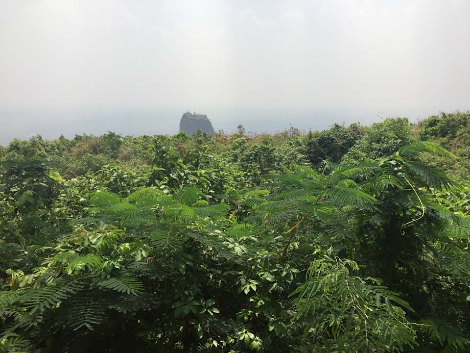 Ausblick Myanmar Treasure Resort - Popa Mountain
