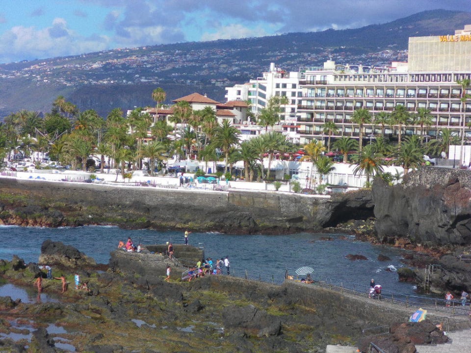 Blick auf das Hotel und die Meeresbäder Hotel ValleMar
