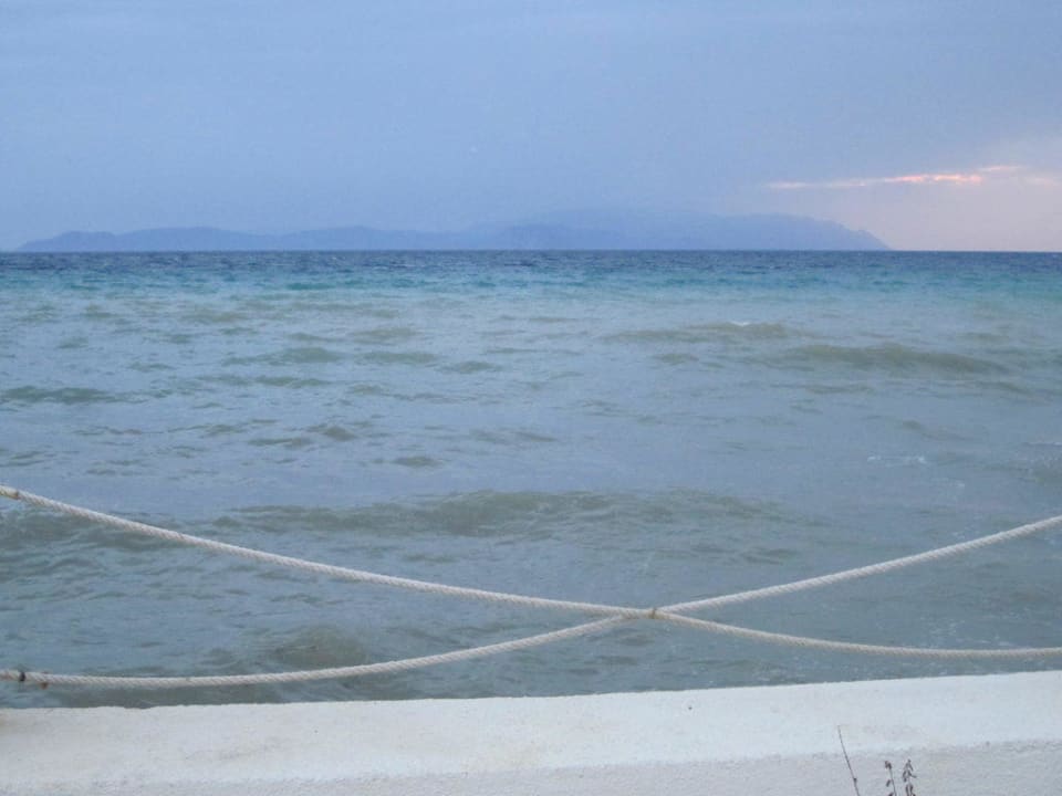 Ausblick von der Restaurantterrasse Ephesia Holiday Beach Club