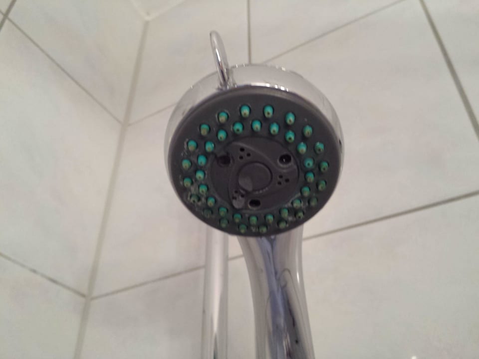 Verkalkter Duschkopf hier geht nix mehr Hotel Zum Postillion