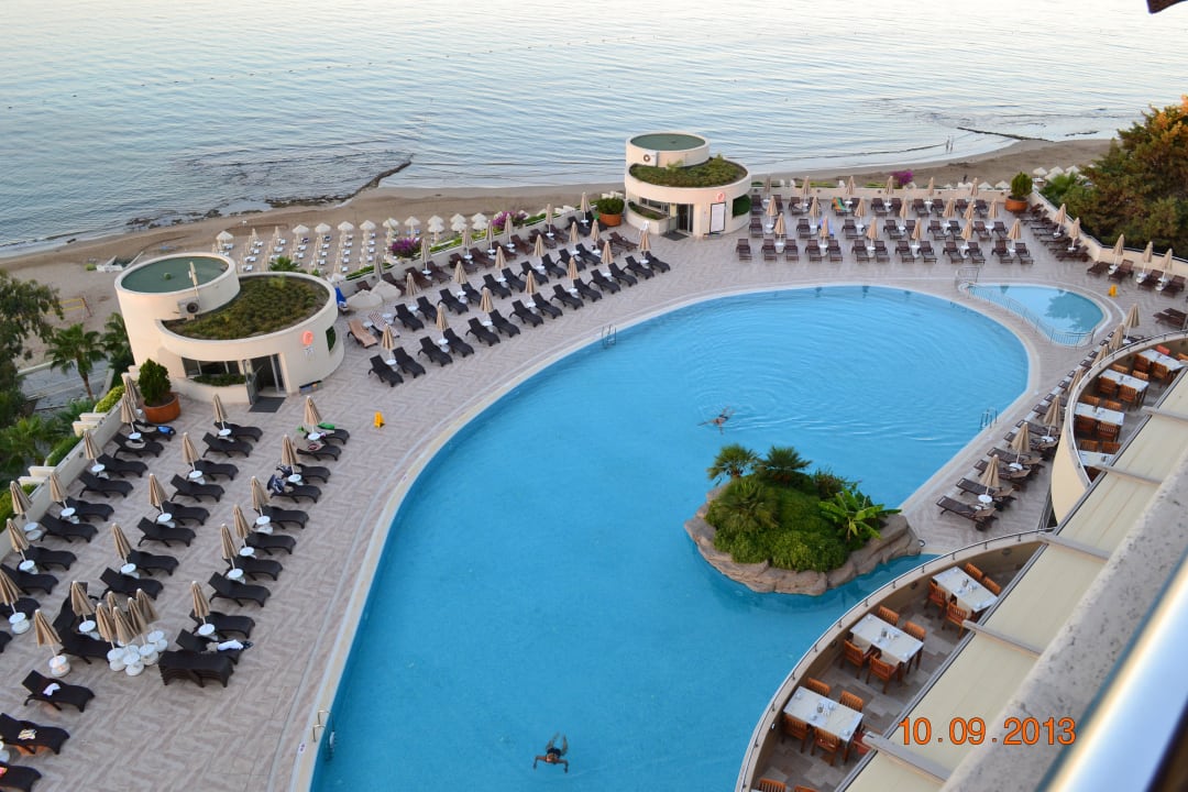 Vom Balkon Melas Resort Hotel
