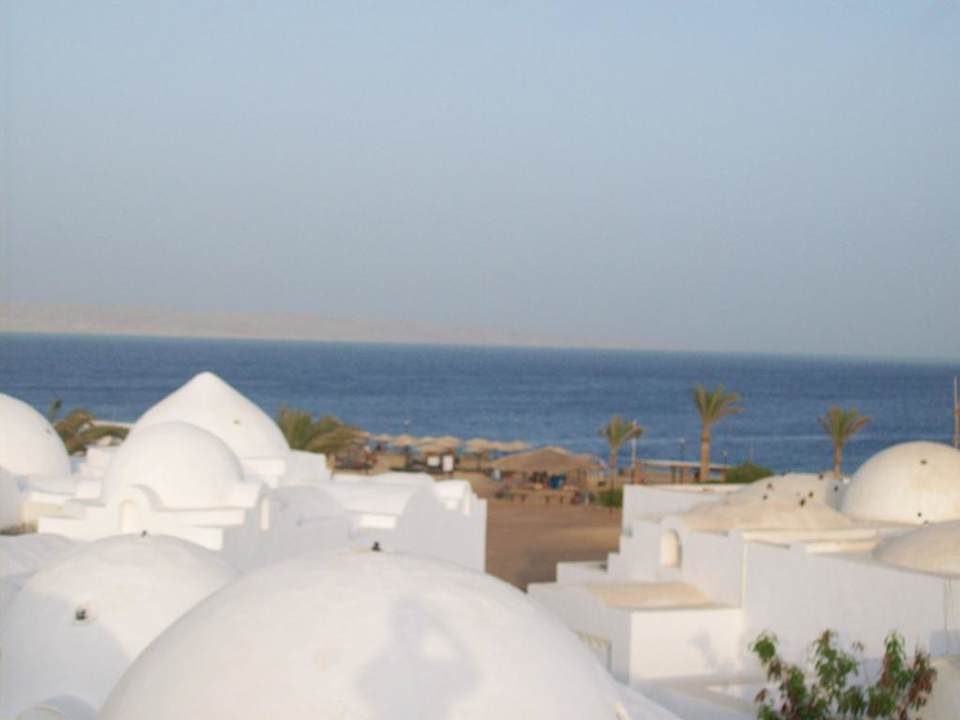 Ausblick von der Terrasse Arabella Azur Resort