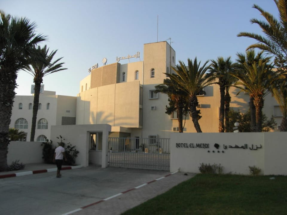 Hoteleingang El Mehdi Beach Resort