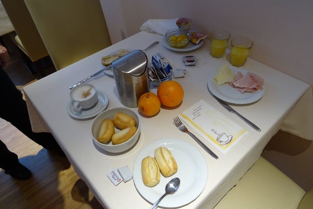 Sehr dürftiges Frühstück Hotel Major