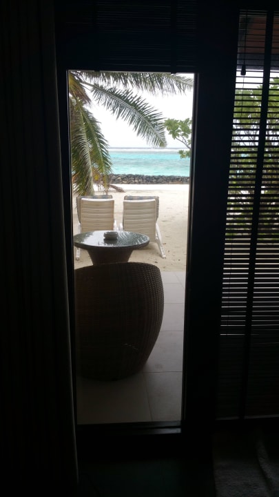 Ausblick vom Zimmer Summer Island Maldives