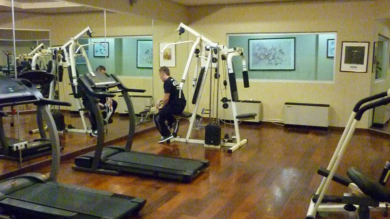 Fitnessraum Hotel Black Bird