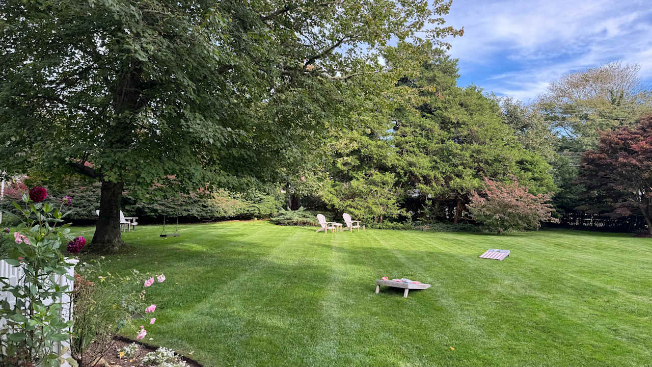 Gartenanlage Captain`s House Inn