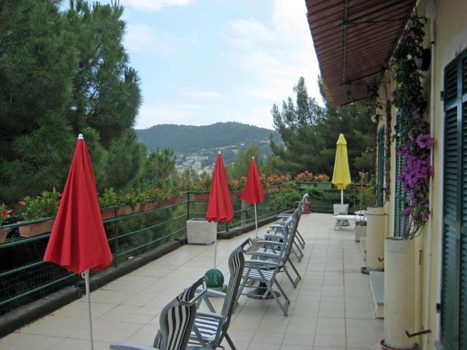 Gemeinschaftsterrasse der Zimmer Hotel Locanda Dei Fiori