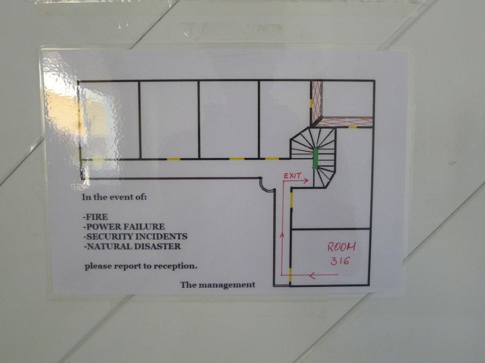 Grundriss Hotel Happy Days