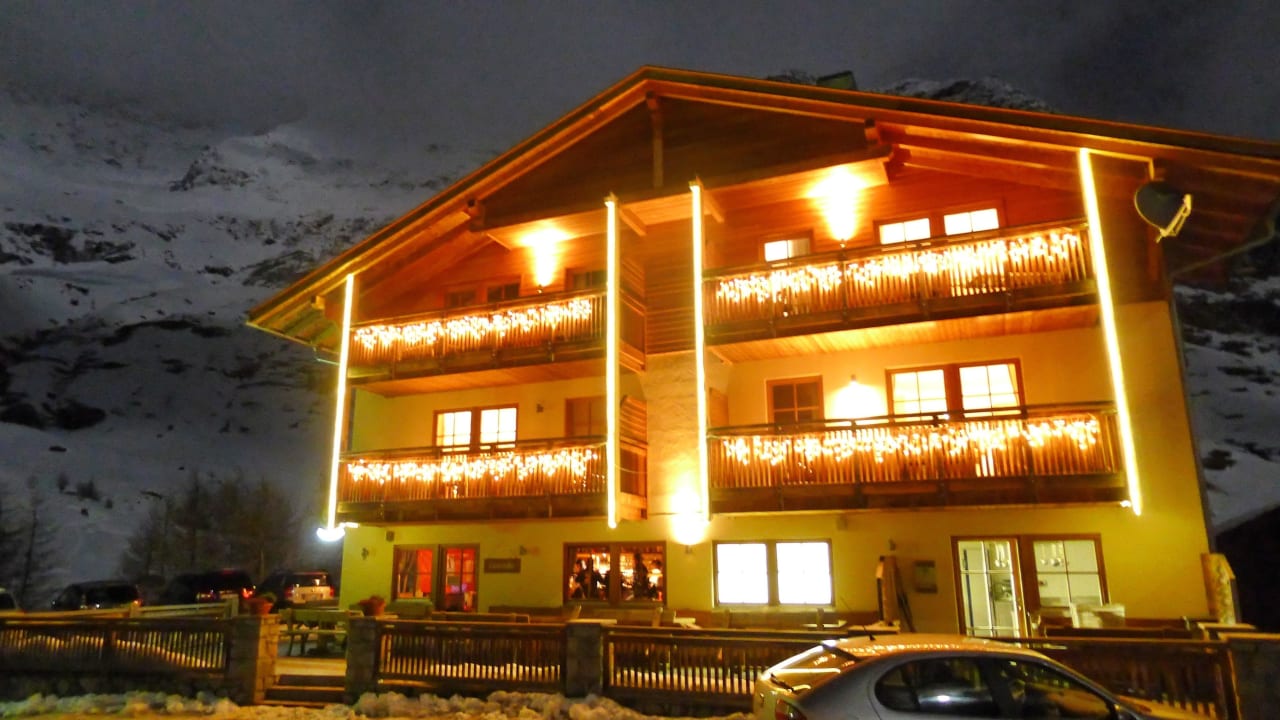 Nachtbeleuchtung wunderhübsch Residence Edelweiß