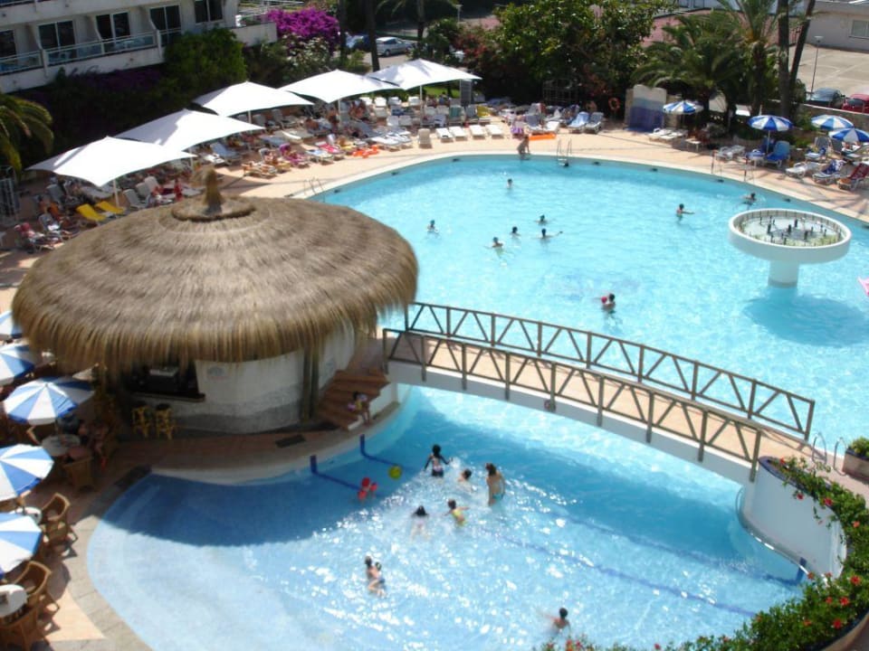 Blick vom Balkon BG Hotel Rei del Mediterrani Palace