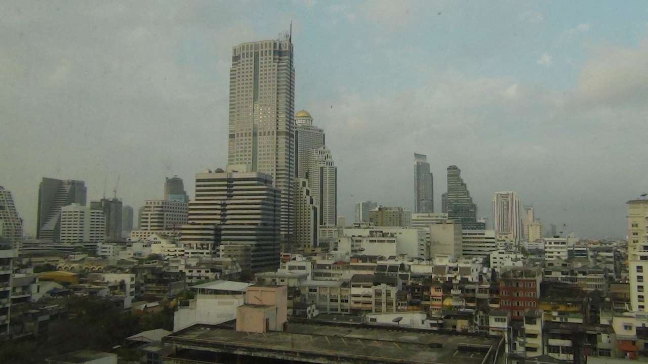 Blick aus dem Zimmer 1023 Narai Hotel