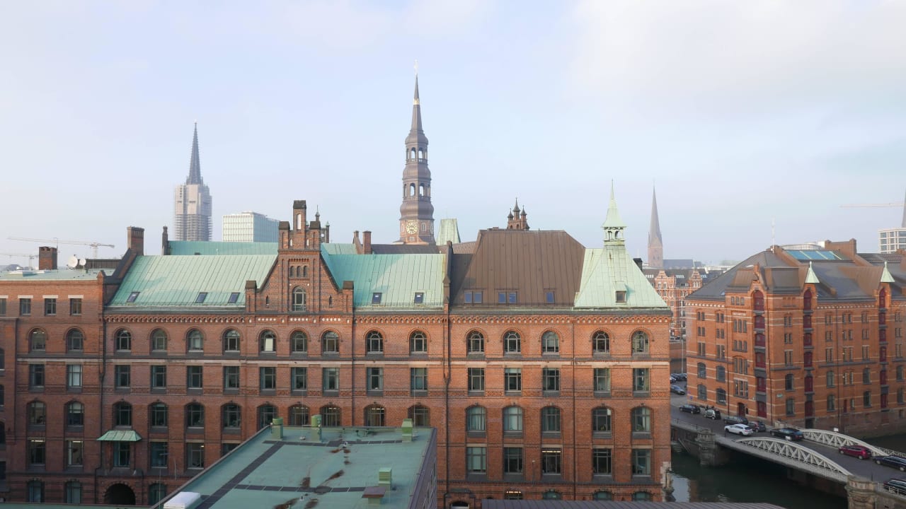 Speicherstadt Ausblick AMERON Hamburg Hotel Speicherstadt