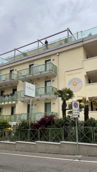 Außenansicht Sky Pool Hotel Sole Garda