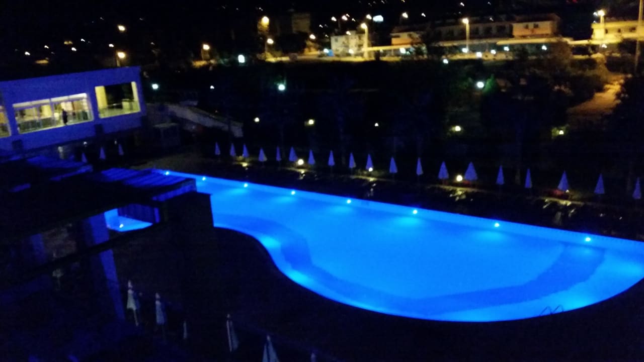 Blick aus unserem Zimmer. Solivia Hotel