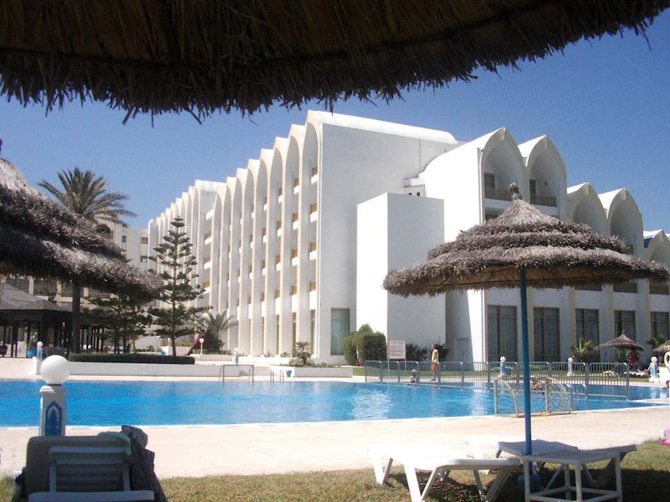 Hotelansicht von Poolseite Hotel Amir Palace