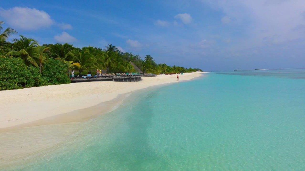 Sonnenterrasse Poolbar Südstrand Kuredu Kuredu Island Resort & Spa