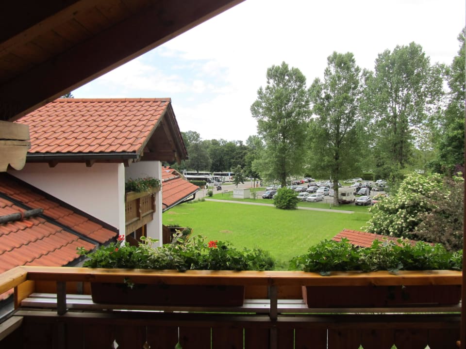 Zimmeraussicht Hotel Sommer