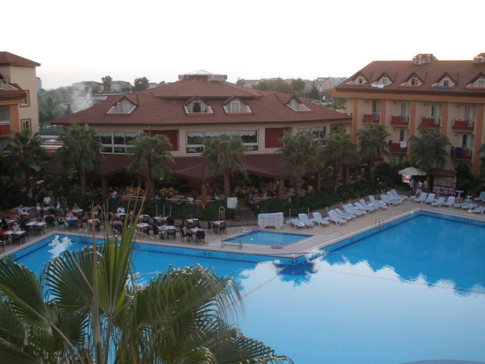 Blick aus unserem Zimmer Hotel Orfeus Park