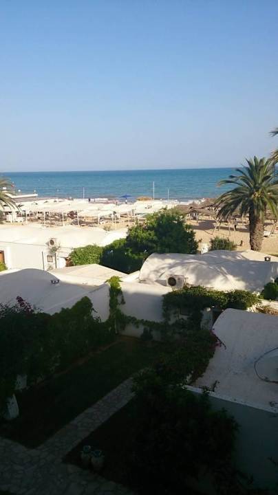 Blick aus Zimmer 3085 in der 2. Etage The Orangers Beach Resort and Bungalows