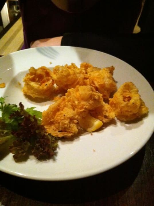 Fritto misto im "Prego" ital. Restaurant Hotel The Westin Kuala Lumpur