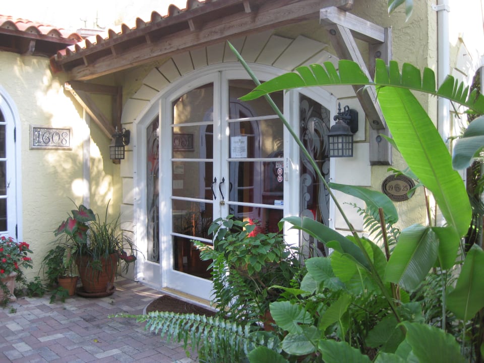 Innenhof Bed & Breakfast Grandview Gardens