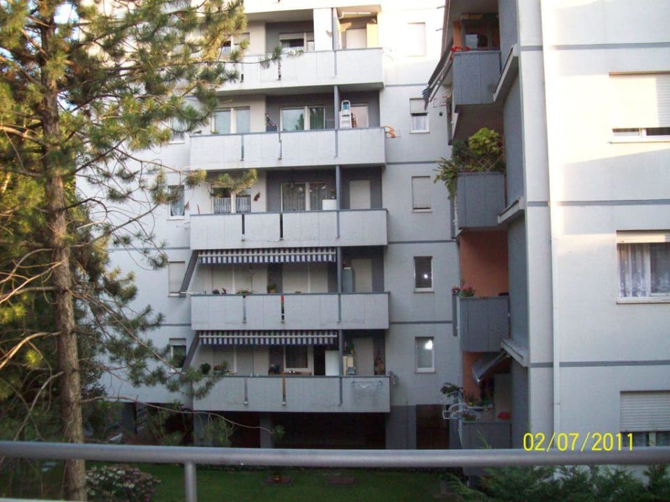 Blick aus dem Zimmer Business Resort Parkhotel Werth