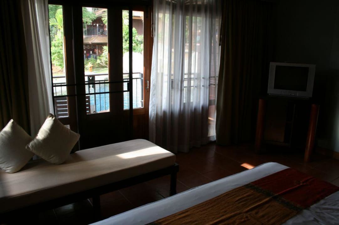 Blick zum eigenen Pool Khao Lak Merlin Resort