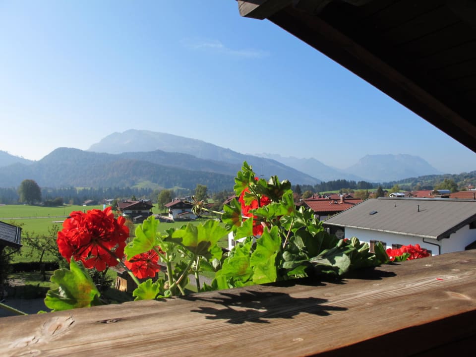 Freie Blick auf die Berge Gästehaus Bergstüberl