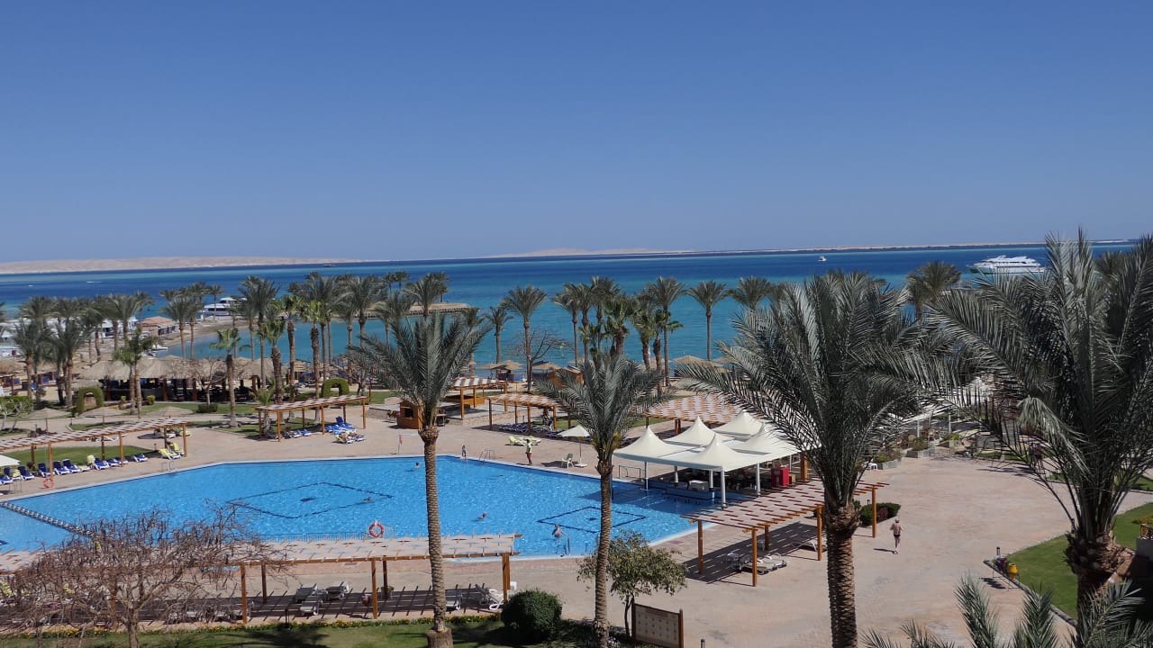 Ausblick Continental Hotel Hurghada