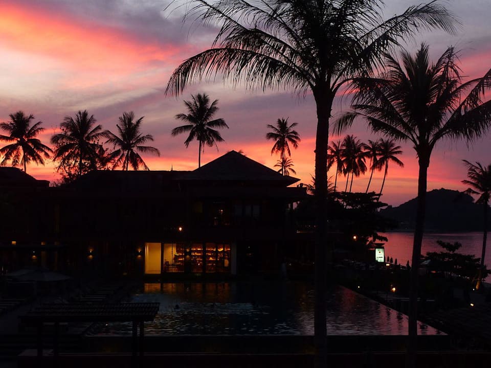 Abendstimmung Hansar Samui Resort & Spa