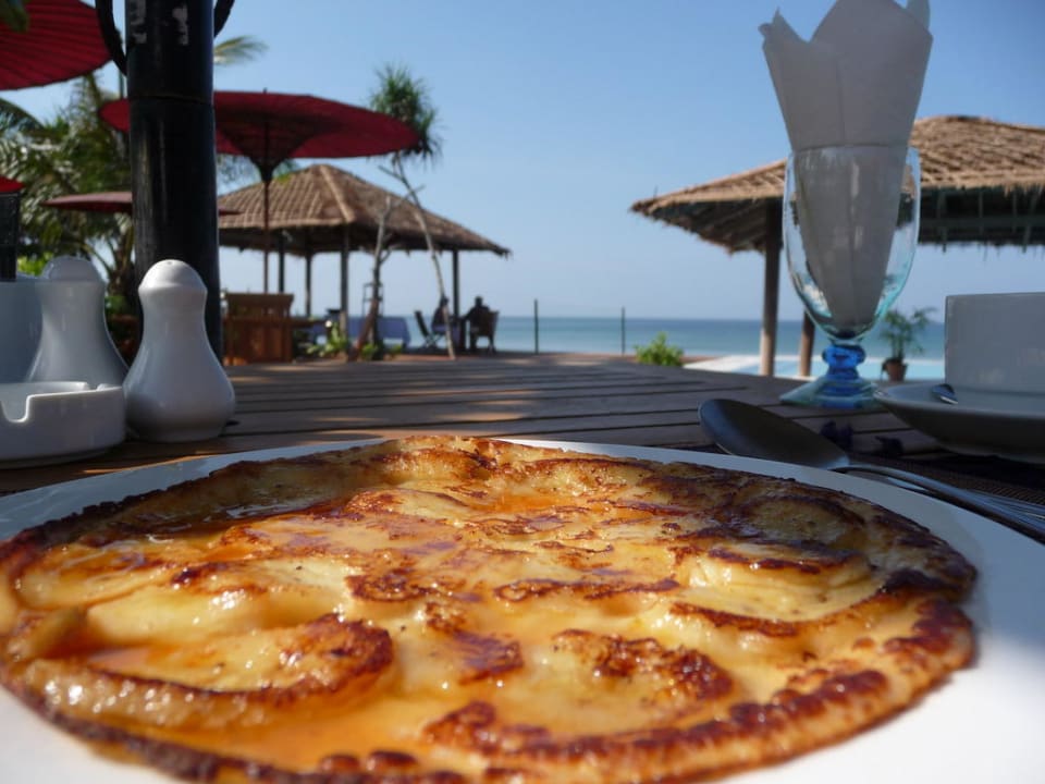 Frühstück mit fantastischer Aussicht Hotel Palm Beach Resort