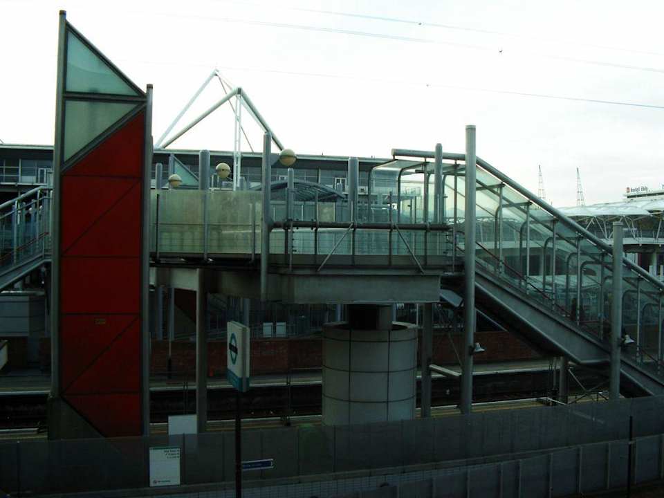 Aussicht aus dem Zimmer ibis Styles London Excel