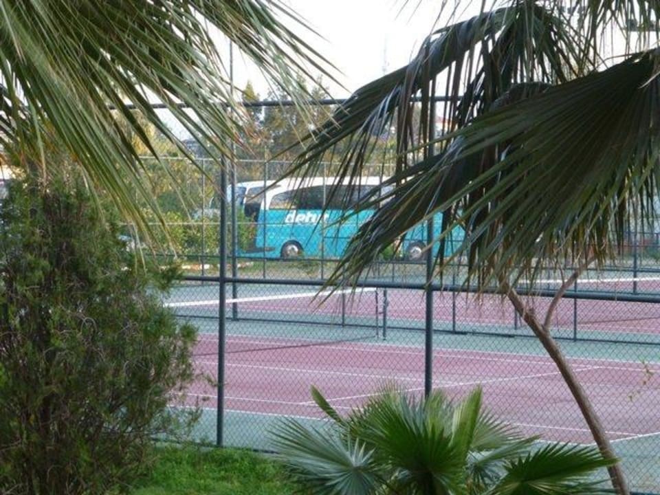 Tennis-Hartplätze nur zum Bolzen Selge Beach Resort