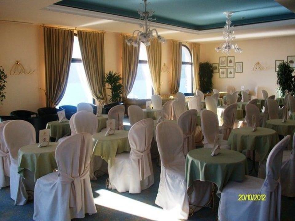 Schön geschmückte Tische Grand Hotel Cadenabbia