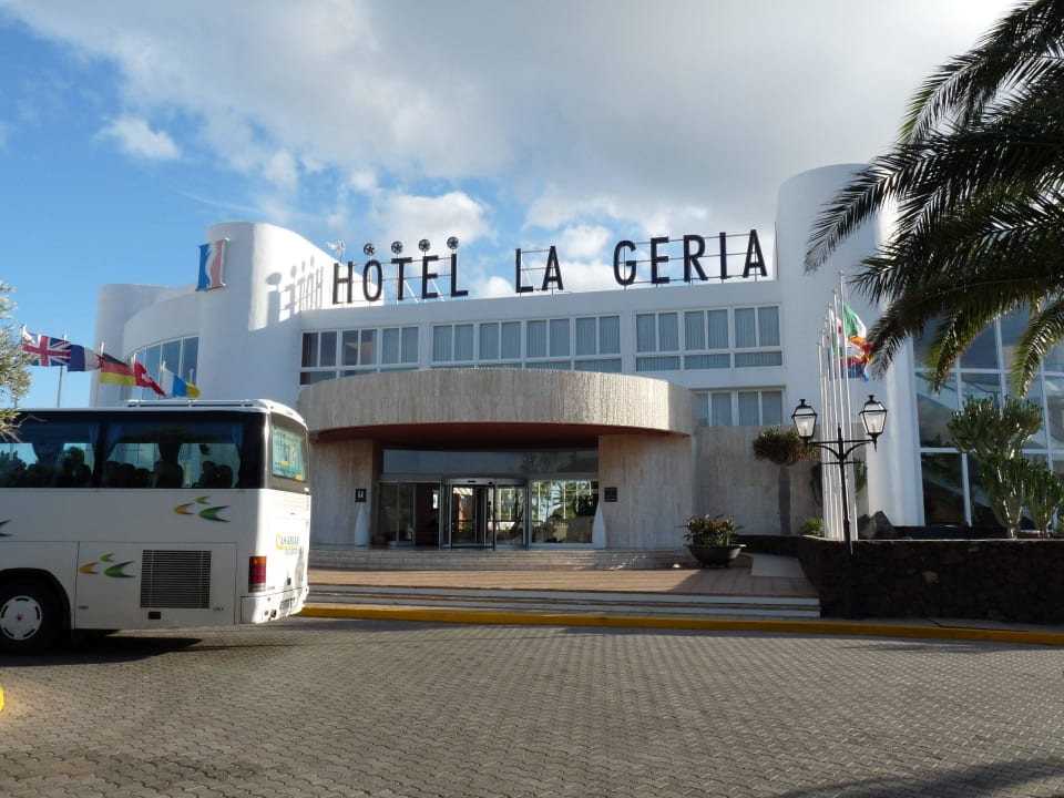 Hoteleingang Hipotels La Geria