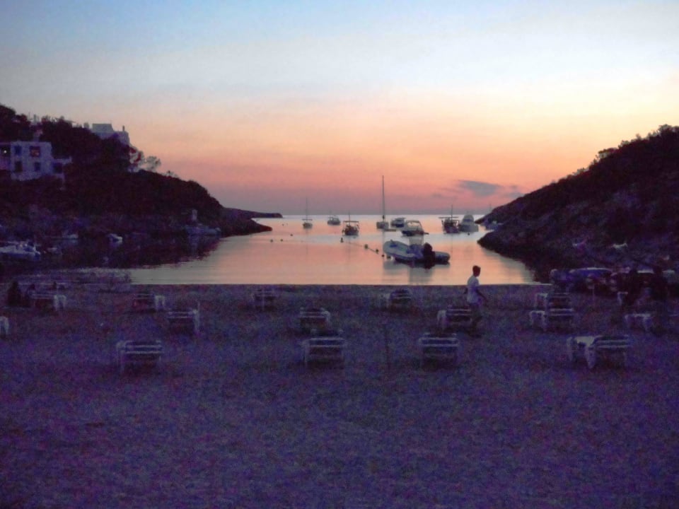 Strand bei Sonnenuntergang Barceló Portinatx - Adults only