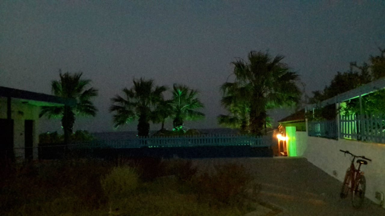 Blick aufs Meer Hotel Aquarius Beach