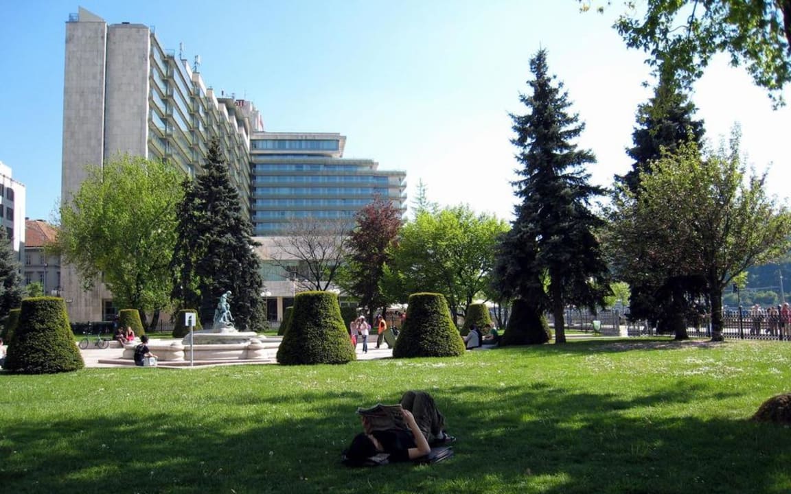 From the park Hotel Marriott Budapest