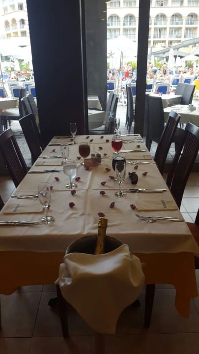 Unser Geburtstagstisch Meliá Sunny Beach