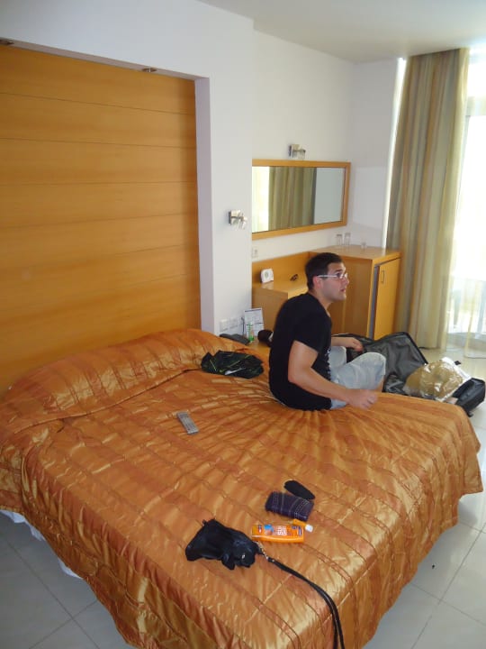 Bett aus Sich des Flurs Hotel Corissia Princess