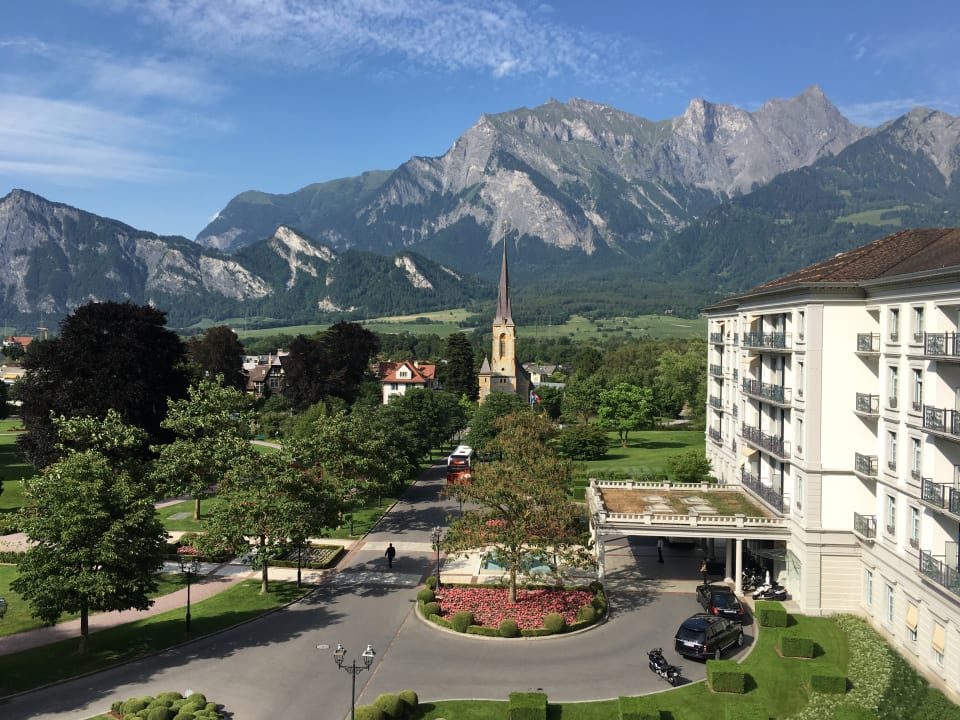 Ausblick Grand Resort Bad Ragaz