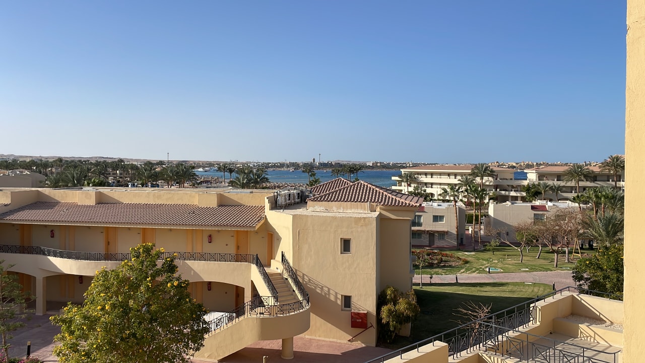 Ausblick Cleopatra Luxury Resort Makadi Bay