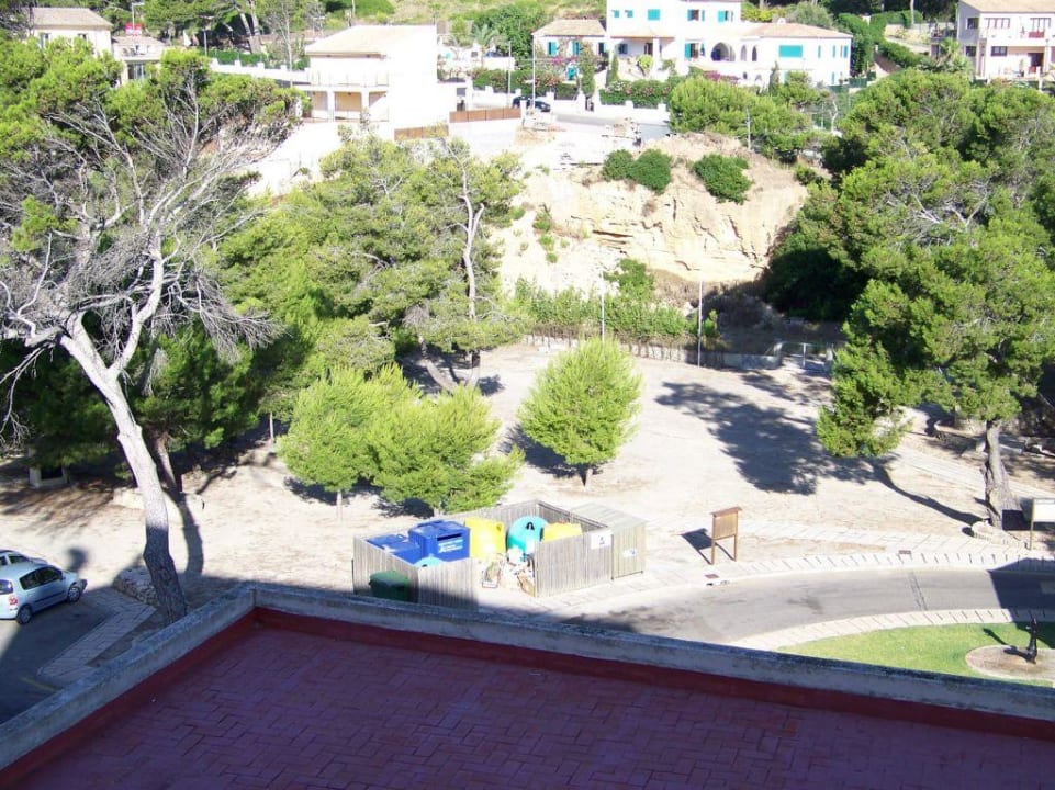 Widok z okna Hotel Globales Simar