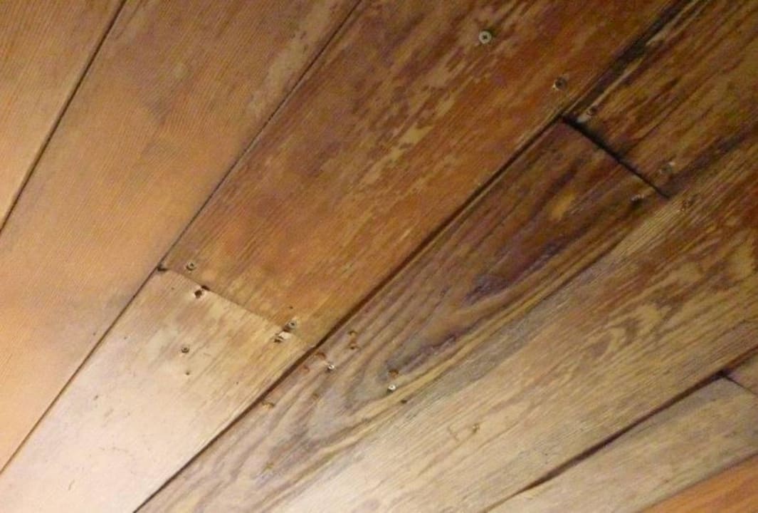 Regen kommt durchs Dach Hotel Marco Polo