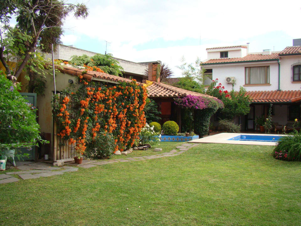 Vista jardín Hotel La Candela