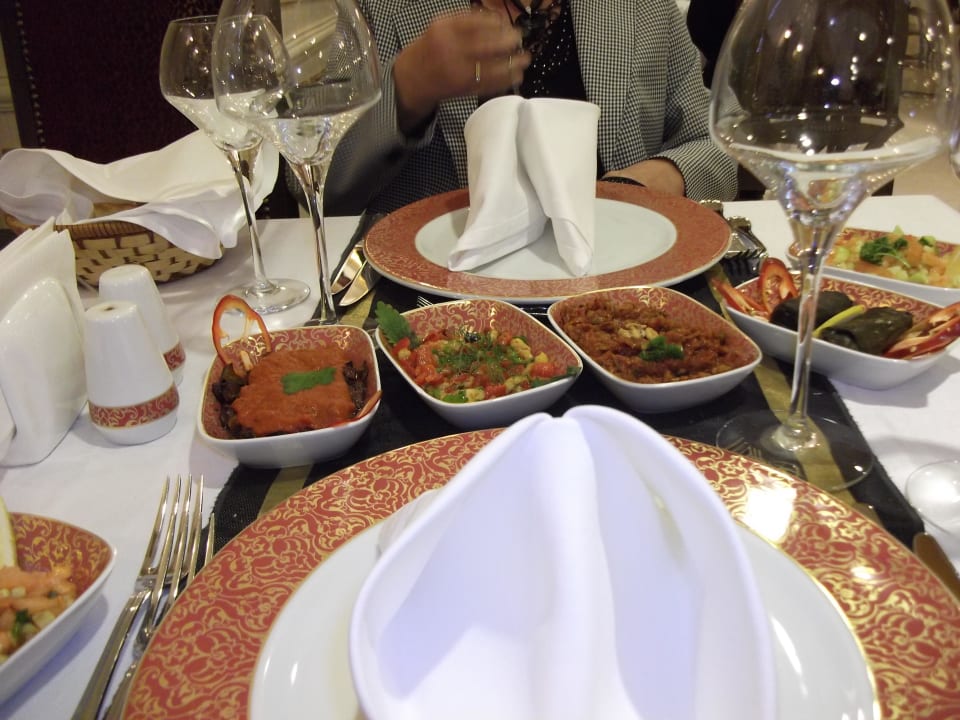 Essen im osmanischen Restaurant Diamond Excellence Resort & Spa